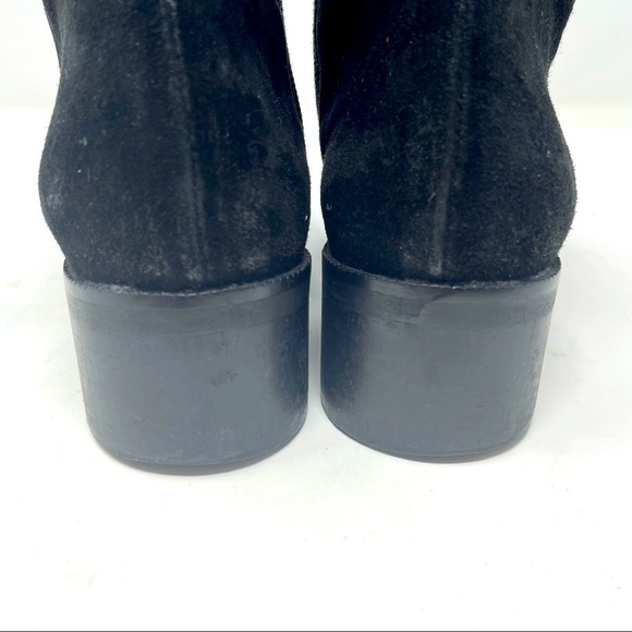 Stelle Monelle Black Suede Leather Ankle Boots – Size 36 (Made in Italy) - Picture 6 of 10
